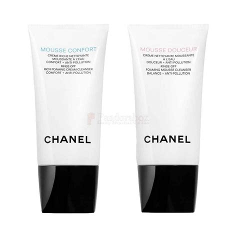 mousse douceur chanel|chanel mousse confort cleanser.